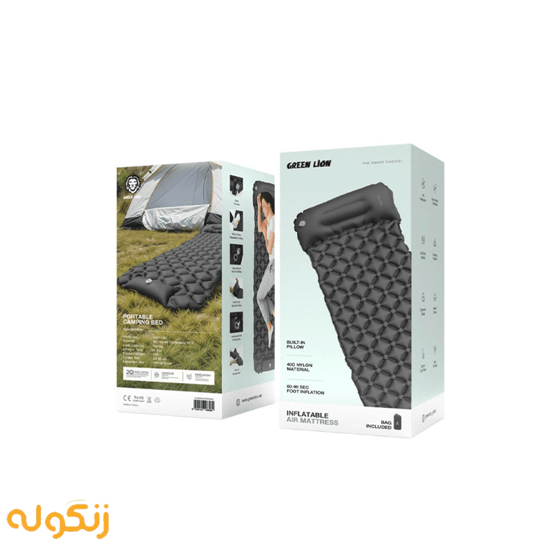 تشک بادی گرین لاین مدل GMT-180 مناسب ۱ نفر — تصویر ۳