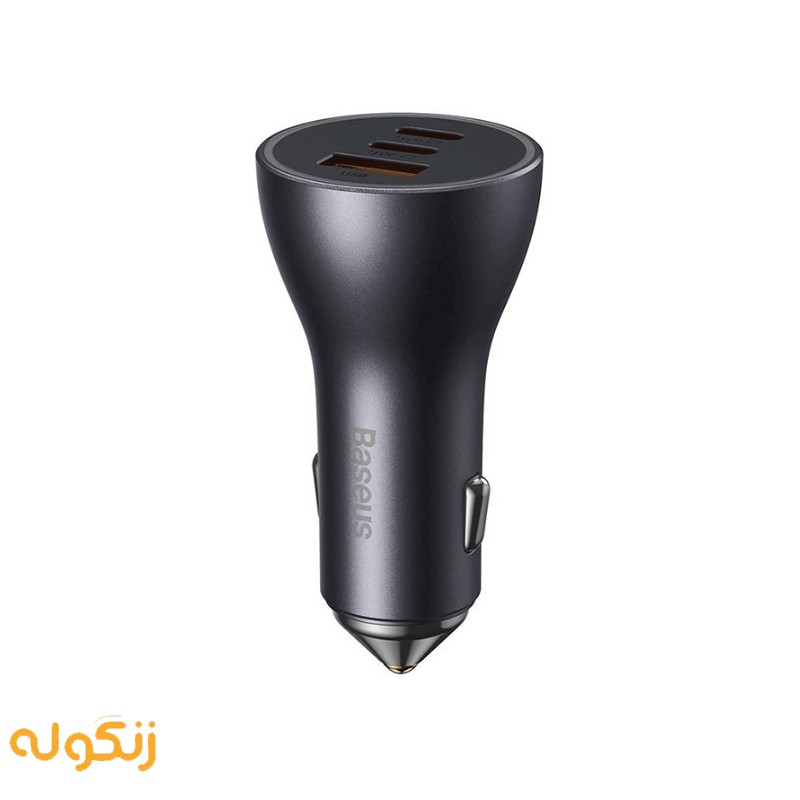 شارژر فندکی فست شارژ باسئوس Baseus Golden Contactor Pro Car Charger 65W CGJP010013 — تصویر ۲