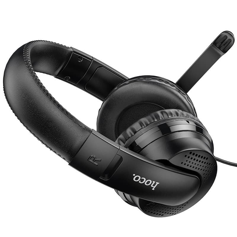 هدفون گیمینگ سیم دار hoco w103 — تصویر ۶