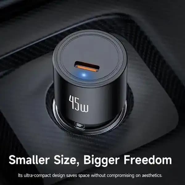 شارژر فندکی 45 وات مک دودو Mcdodo Obsidian Type-C Car Charger CC-5340 — تصویر ۵
