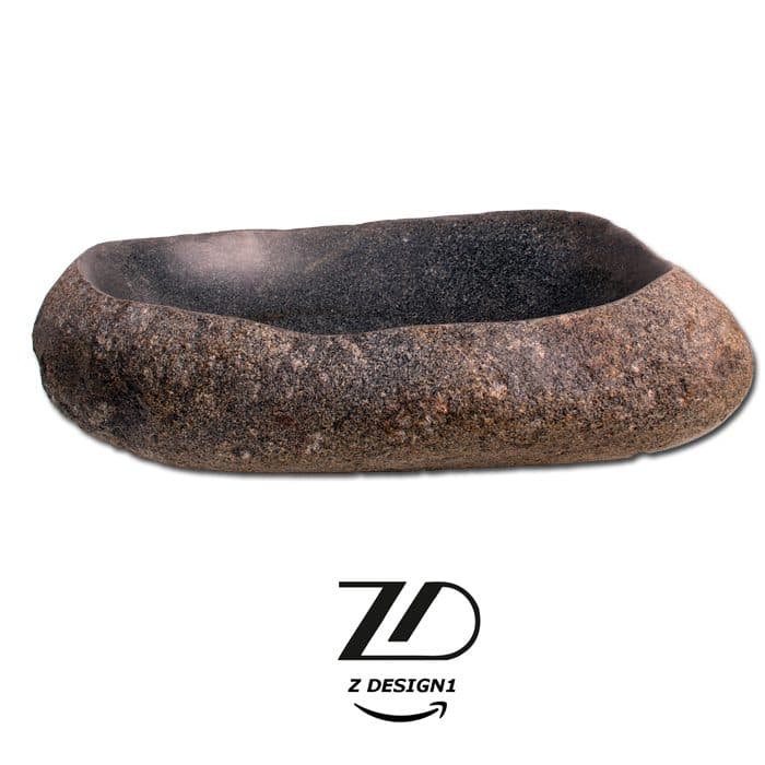 روشویی سنگی رودخانه ای کد35 — تصویر ۳