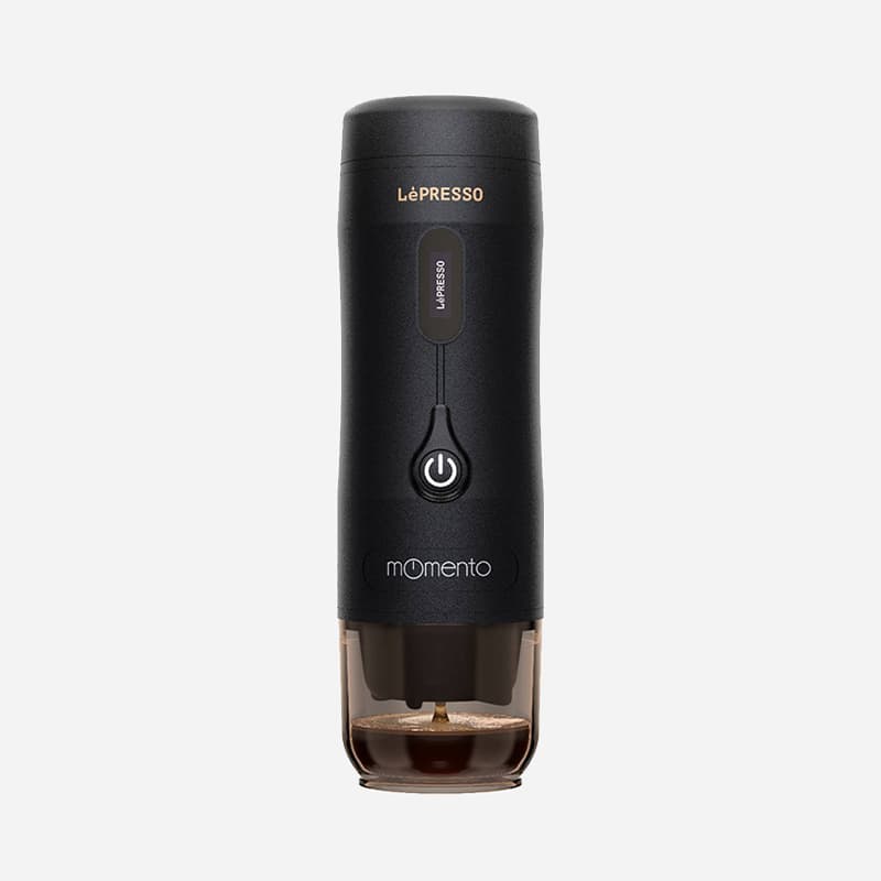 قهوه ساز قابل حمل شارژی LePresso Momento MNTO100BK