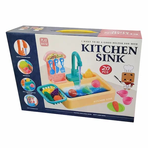 سینک ظرفشویی 20 تکه مدل KITCHEN SINK — تصویر ۹
