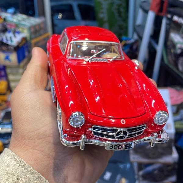ماکت مرسدس بنز 300 اس ال مشکی دودزا چِژی مقیاس 1/24 — تصویر ۳