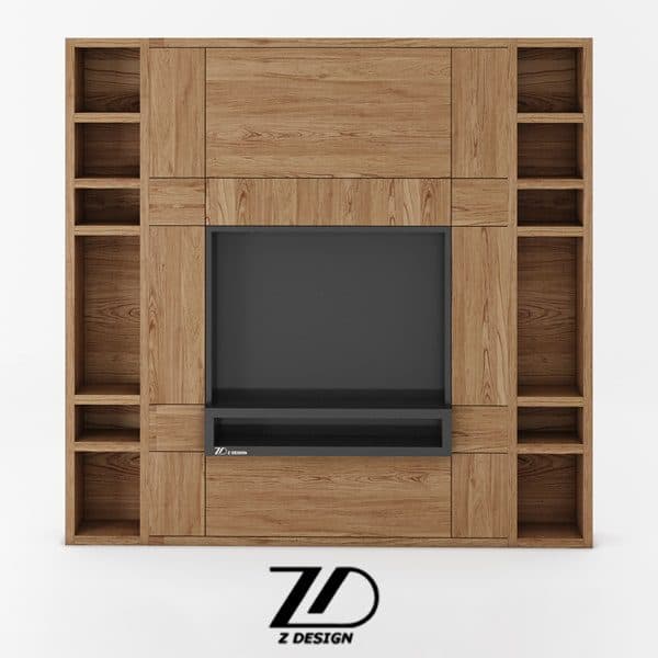 میز تی وی چوبی وال هالیکا — تصویر ۹