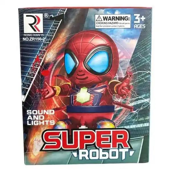 مرد عنکبوتی موزیکال مدل super robot — تصویر ۳