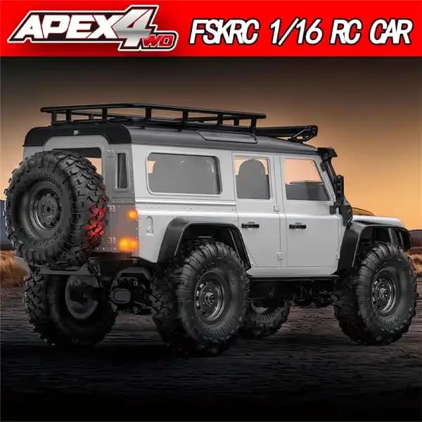 ماشین کنترلی آفرود سرعتی 4WD مدل Crawler مقیاس 1:16 — تصویر ۵