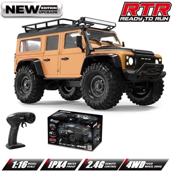 ماشین کنترلی آفرود سرعتی 4WD مدل Crawler مقیاس 1:16 — تصویر ۶