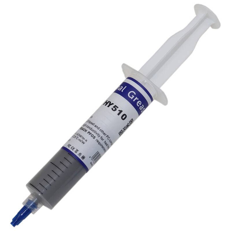 خمیر سیلیکون سرنگی D-Net Gray HY-510 38g — تصویر ۲