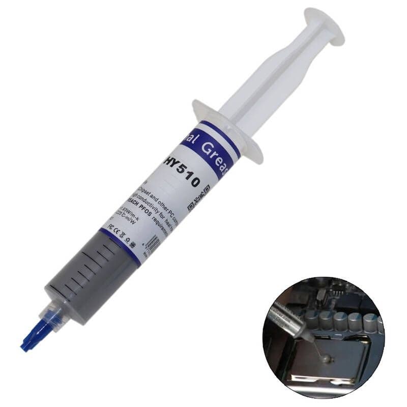 خمیر سیلیکون سرنگی D-Net Gray HY-510 38g — تصویر ۷