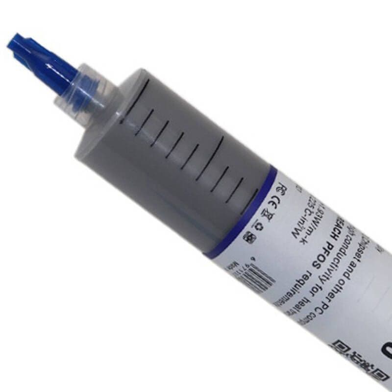 خمیر سیلیکون سرنگی D-Net Gray HY-510 38g — تصویر ۸