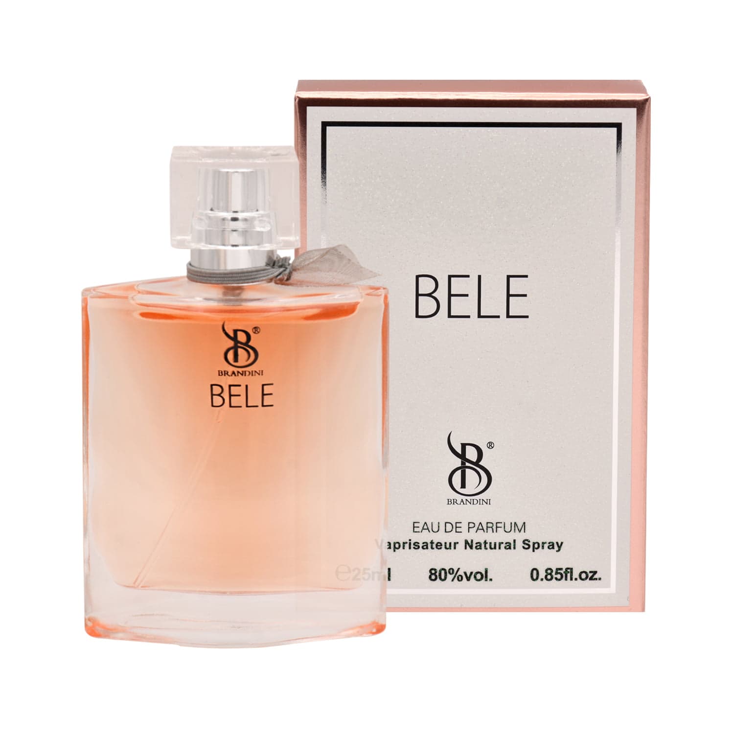 عطر جیبی زنانه برندینی لویه بل Bele حجم 25 میل