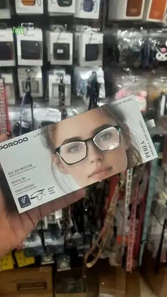 عینک محافظ نور آبی بلوکات پرودو مدل Porodo Lifestyle Perea Anti‑Blue Light Glasses — تصویر ۲