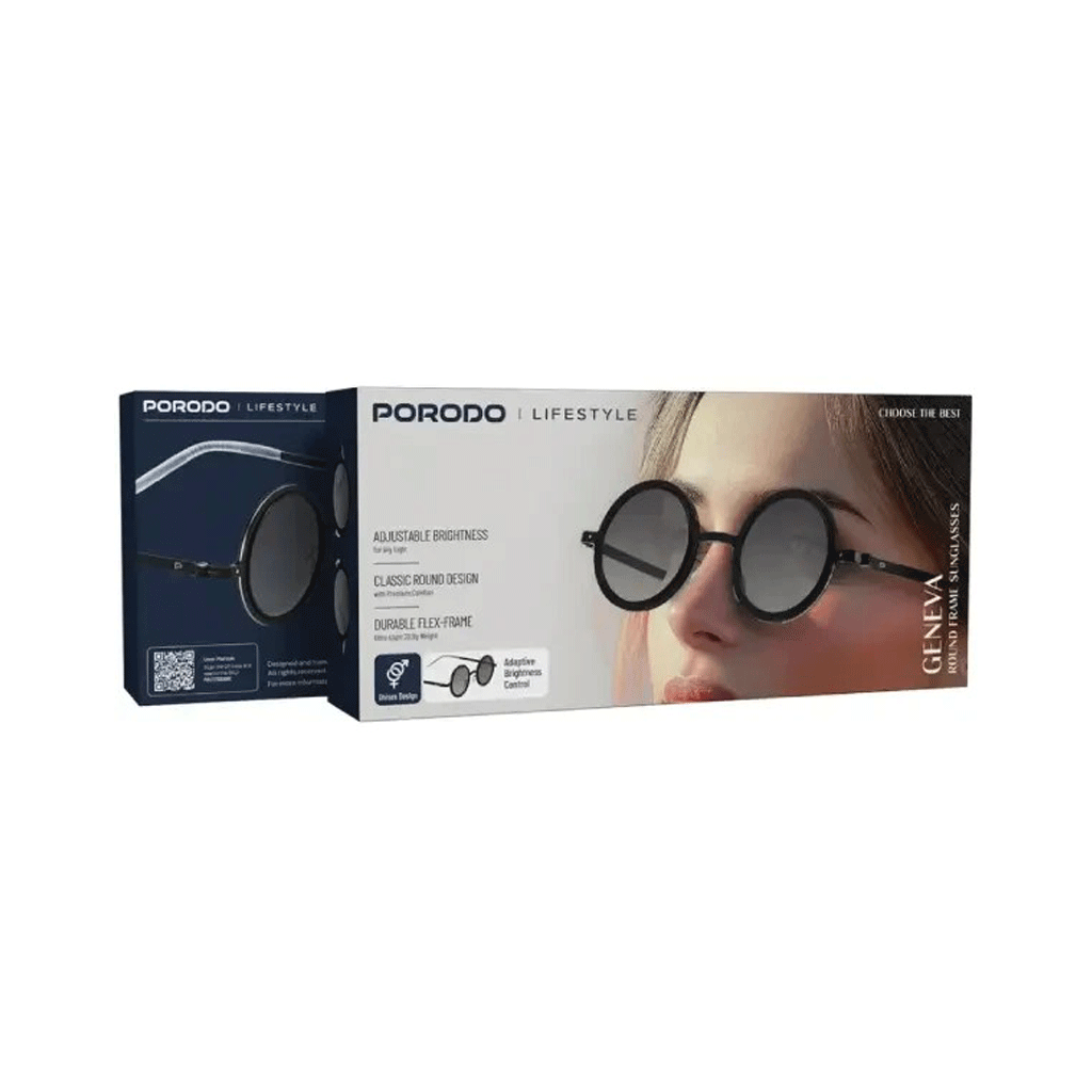 عینک دودی هوشمند PORODO GENEVA SUN GLASS — تصویر ۵