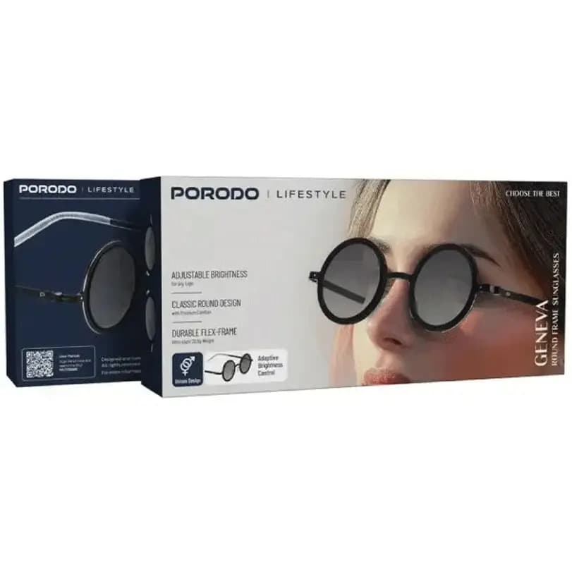 عینک دودی هوشمند PORODO GENEVA SUN GLASS