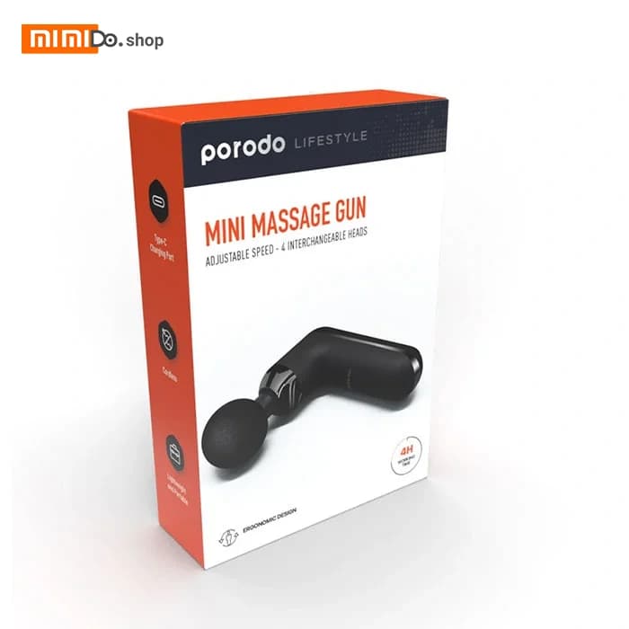 ماساژور تفنگی پرودو Porodo MINI Massage Gun PD-LSVSMG — تصویر ۸