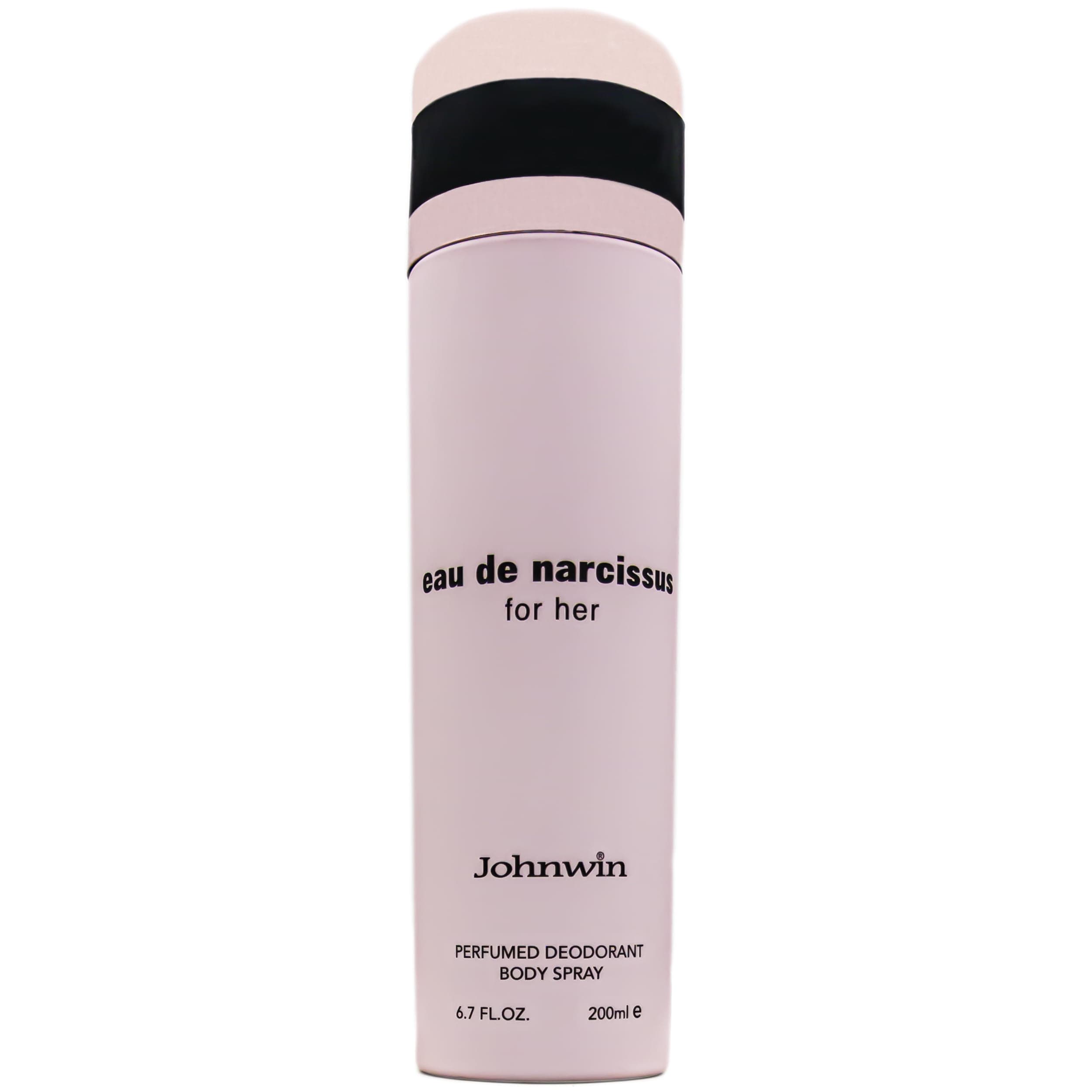 اسپری خوشبو کننده بدن زنانه جانوین مدل eau de narcissus حجم 200 میل