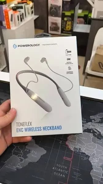 هندزفری گردنی پاورولوژی Powerology Toneflex ENC Wireless Neckband — تصویر ۲
