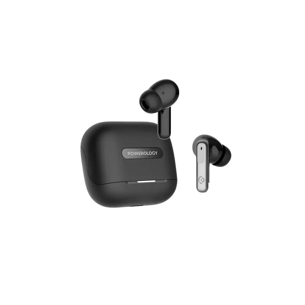 هندزفری بلوتوثی پاورولوژی مدل Powerology 6 Mic Hybrid ANC + ENC True Wireless Buds PW10 — تصویر ۹