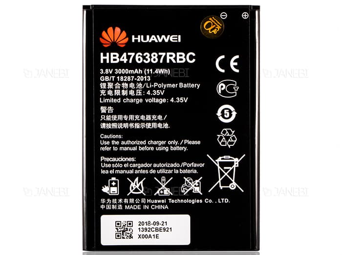 باتری اصل هواوی Huawei Honor 3X به همراه گارانتی و مهلت تست