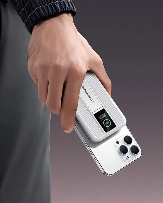 پاوربانک مگ سیف 10000 میلی آمپر پاورولوژی Powerology Vision 10000mAh Power Bank PPB20910BK — تصویر ۱۱