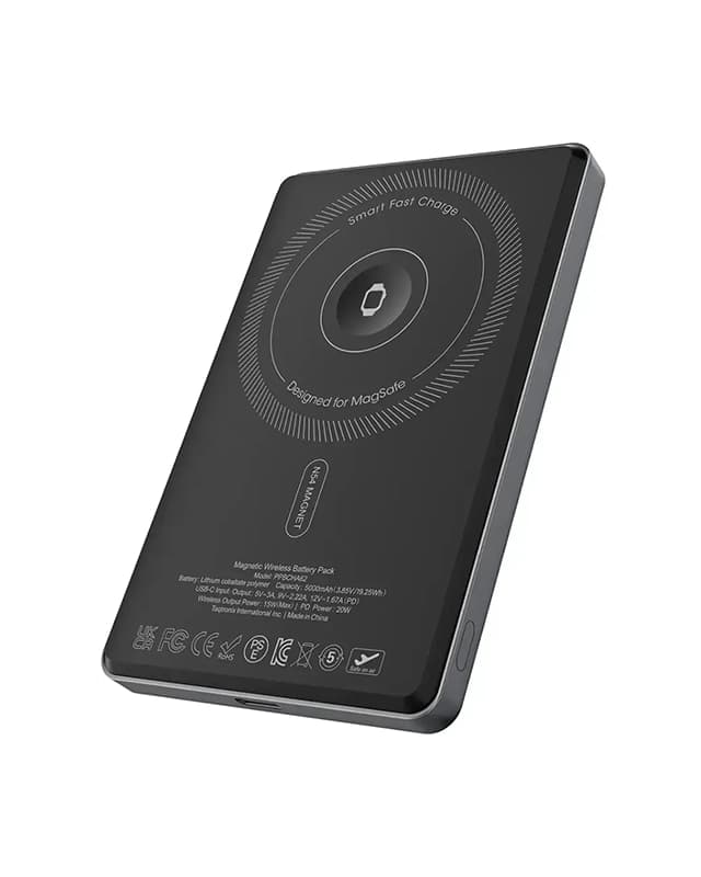 پاوربانک مگ سیف 5000 میلی آمپر پاورولوژی Powerology MagVolt 5000mAh Power Bank PPBCHA62 — تصویر ۱۰