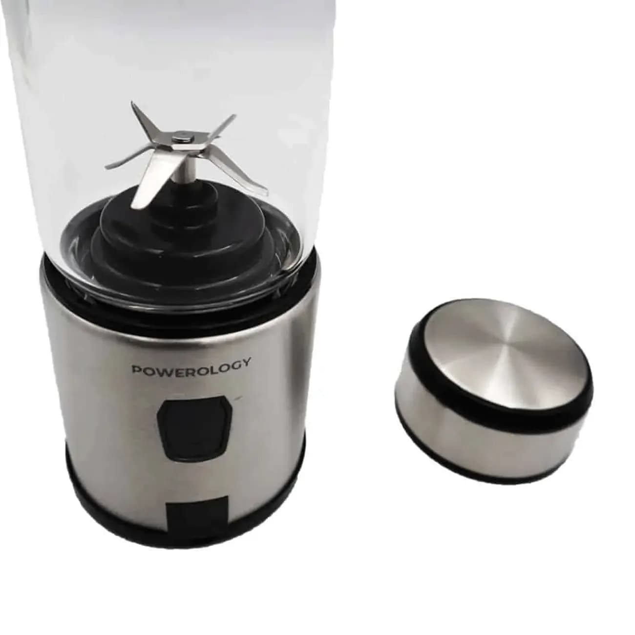 مخلوط کن و شیکر شارژی شش تیغه 450 میلی‌لیتری 126 وات پاورولوژی PN6BPJBK — تصویر ۳