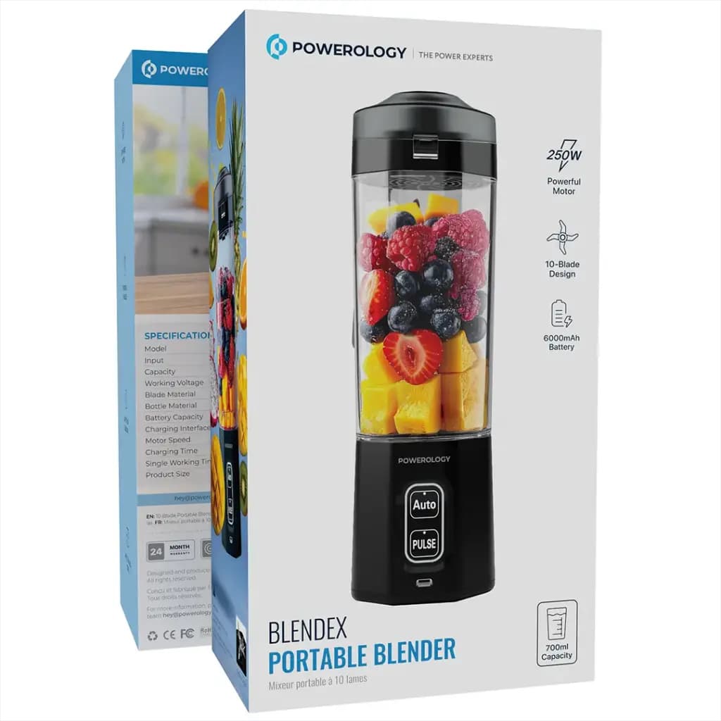 مخلوط کن قابل حمل 700 میلی لیتری پاورولوژی Powerology Blendex Portable Blender