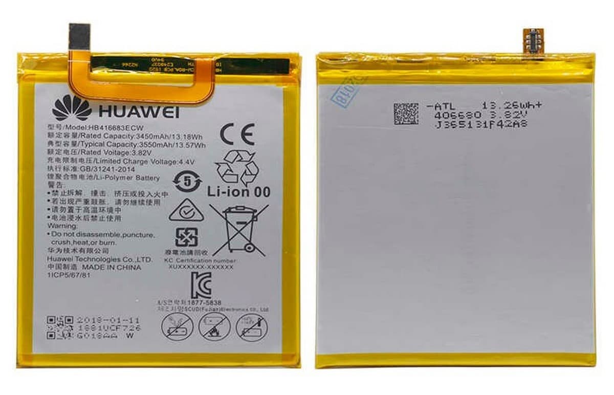 باتری اصل هواوی Huawei Nexus 6P به همراه گارانتی و مهلت تست