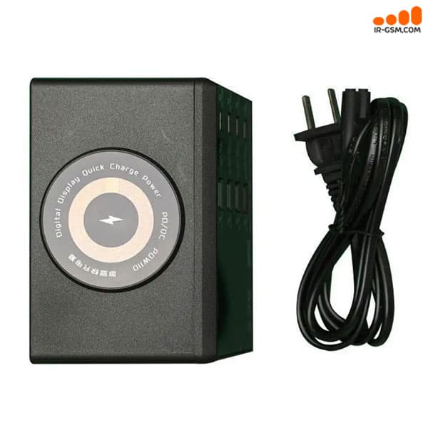 مولتی شارژر 8 پورت وایرلس دار فست کیانلی MEGA-IDEA PQW110 — تصویر ۴
