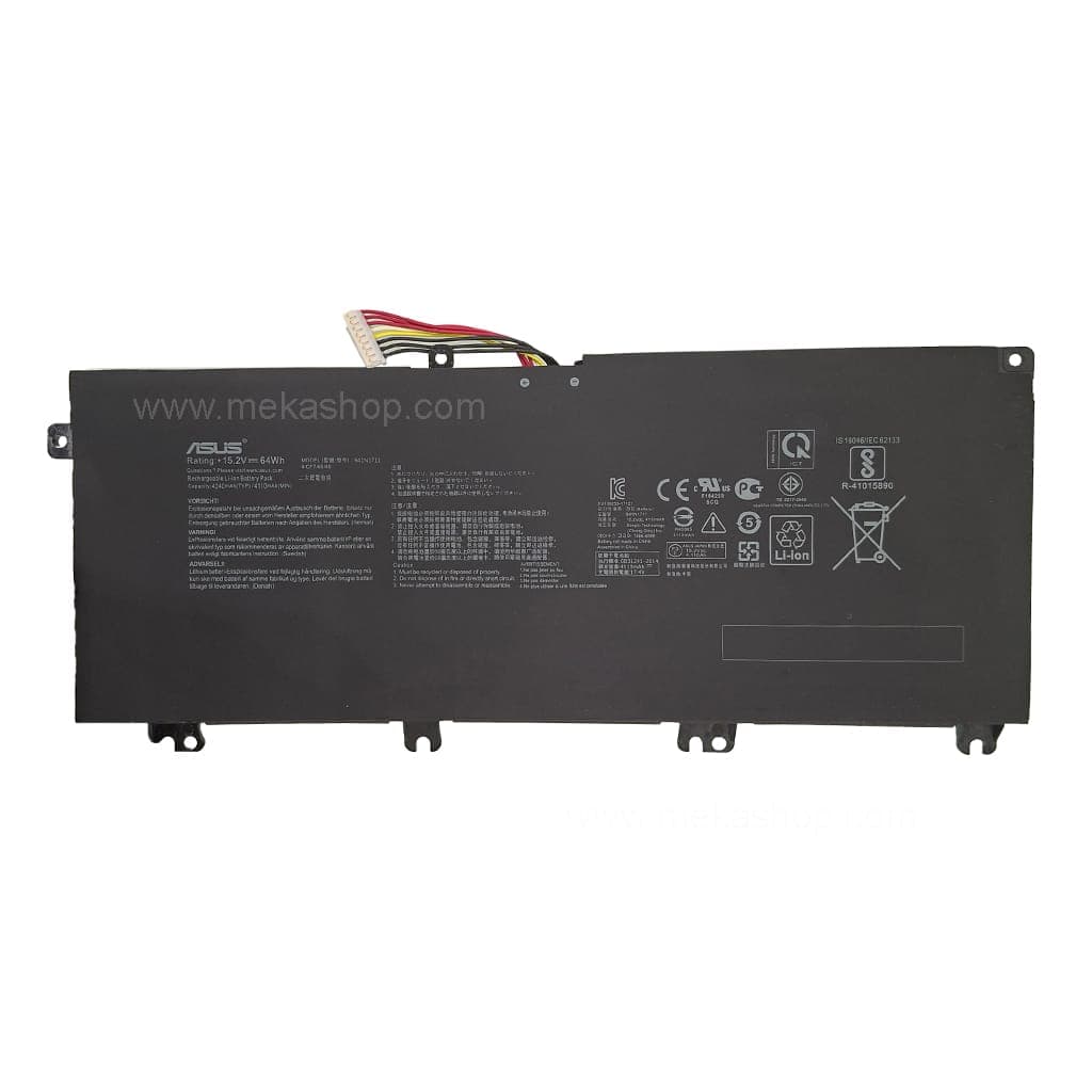 باتری اورجینال لپ تاپ ایسوس Pn: B41N1711) Asus FX503 GL503)