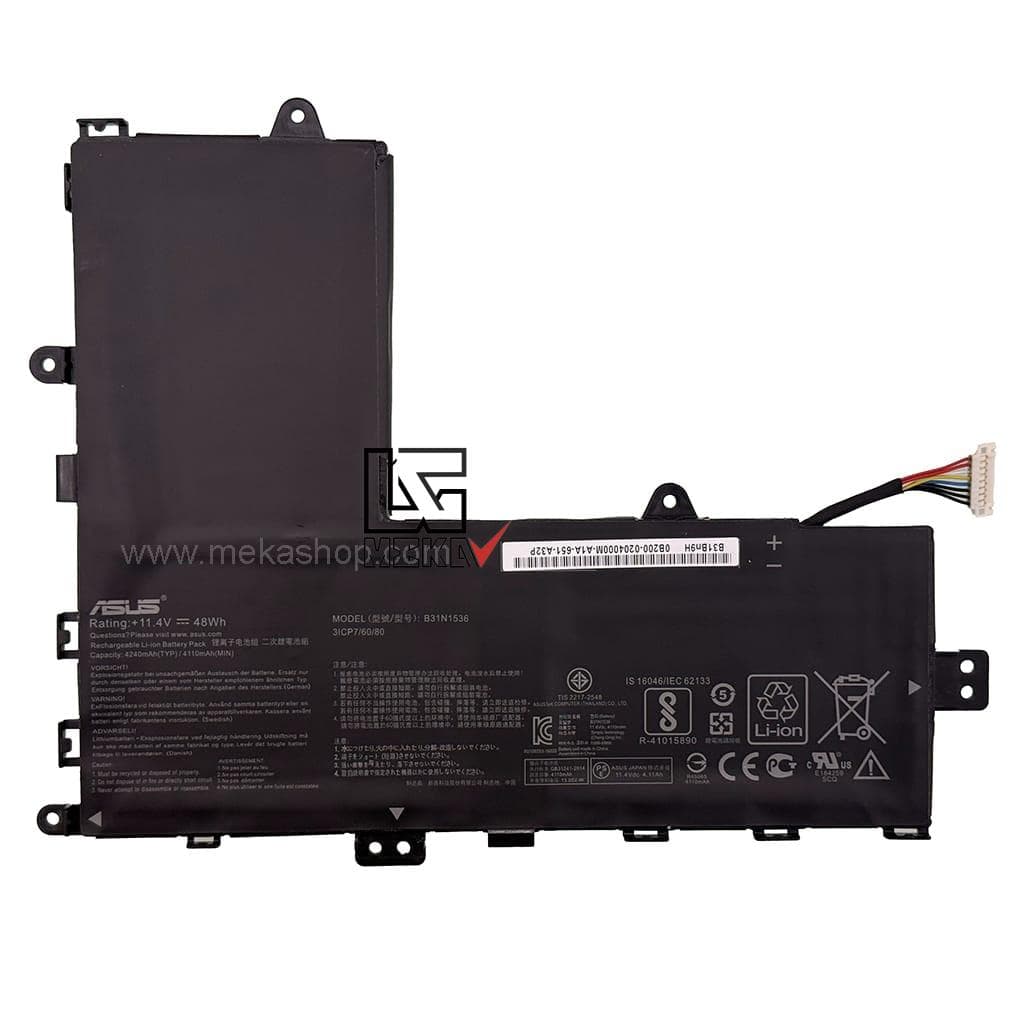 باتری اورجینال لپ تاپ ایسوس Pn: B31N1536) Asus TP201SA ) — تصویر ۲