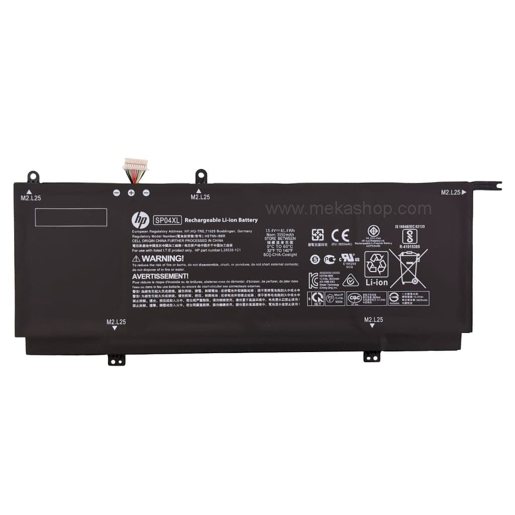 باتری اورجینال لپ تاپ اچ پی Pn: SP04XL) Hp Spectre X360 13 4Sells)