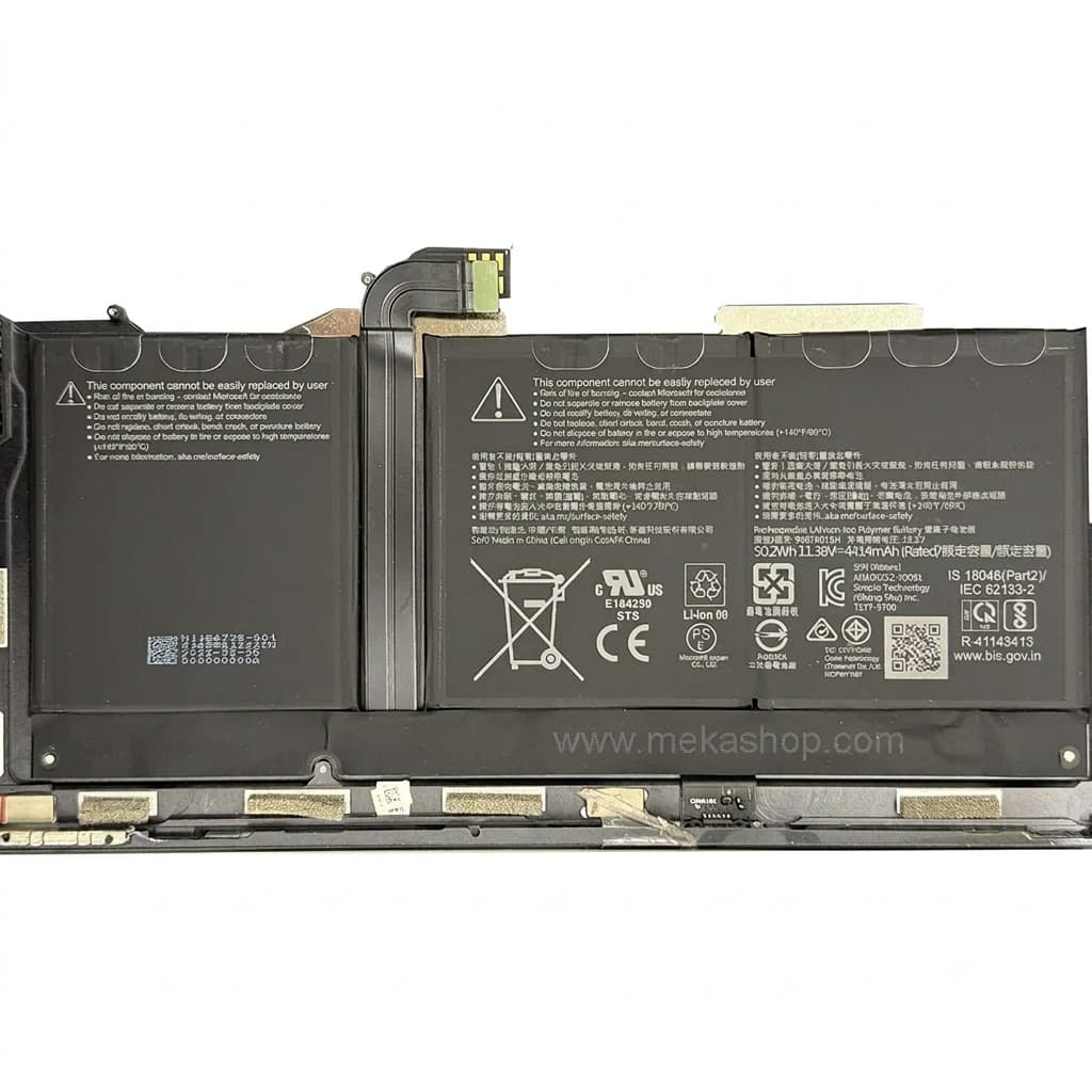 باتری اورجینال لپ تاپ مایکروسافت Microsoft Surface Pro 8 1982 مدل DYNC01