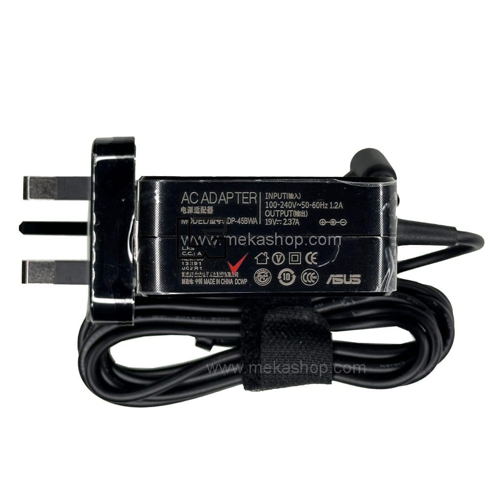 شارژر آداپتور اورجینال لپ تاپ ایسوس Asus 19V 2.37A Pin 5.5*2.5 Square — تصویر ۲