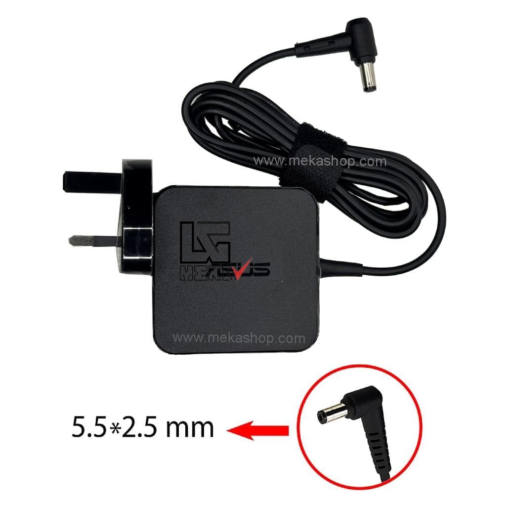 شارژر آداپتور اورجینال لپ تاپ ایسوس Asus 19V 2.37A Pin 5.5*2.5 Square — تصویر ۳