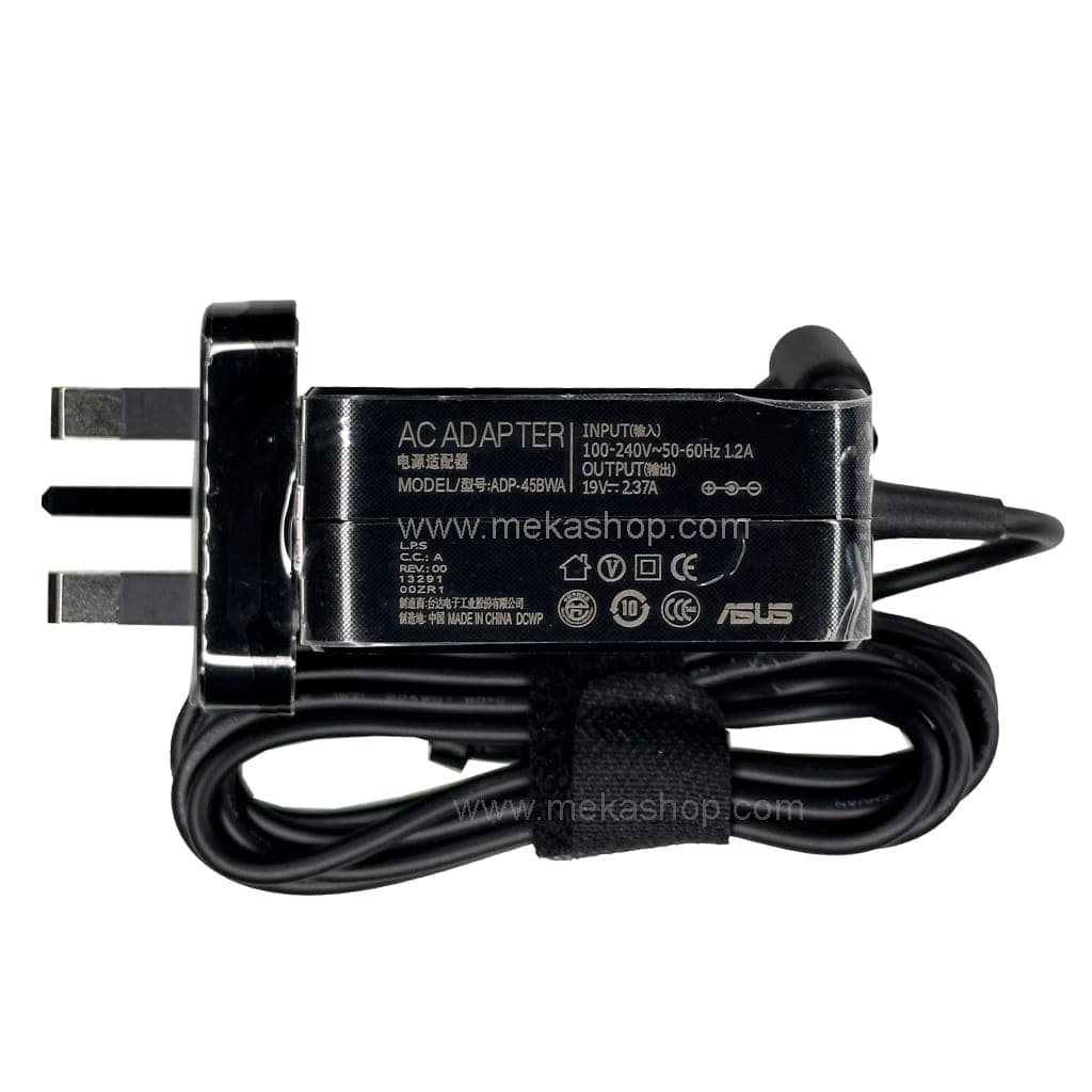 شارژر آداپتور اورجینال لپ تاپ ایسوس Asus 19V 2.37A Pin 5.5*2.5 Square
