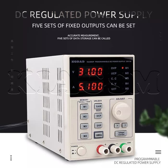 منبع تغذیه دیجیتال KORAD DA3005D