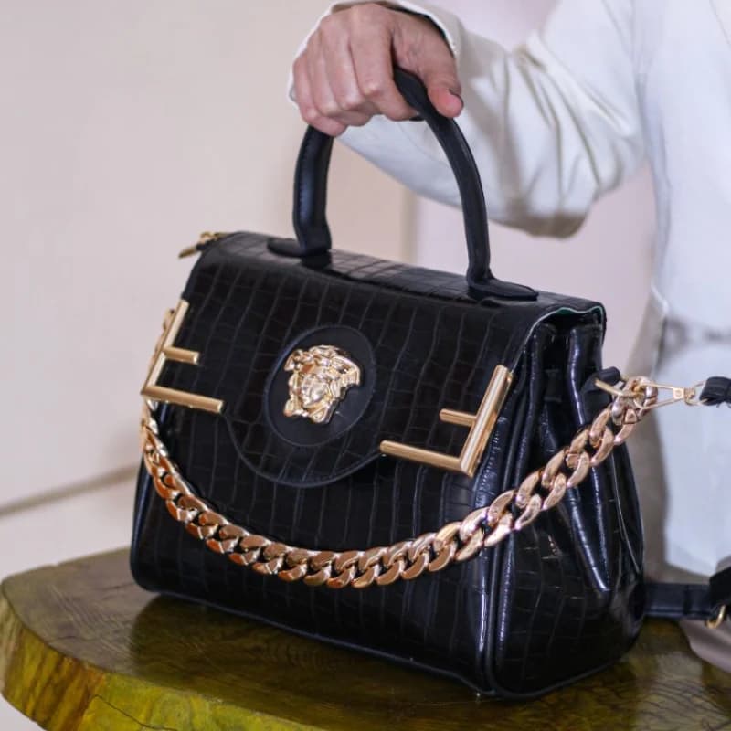 کیف متوسط زنانه رنگارنگ کد 1652 — تصویر ۴