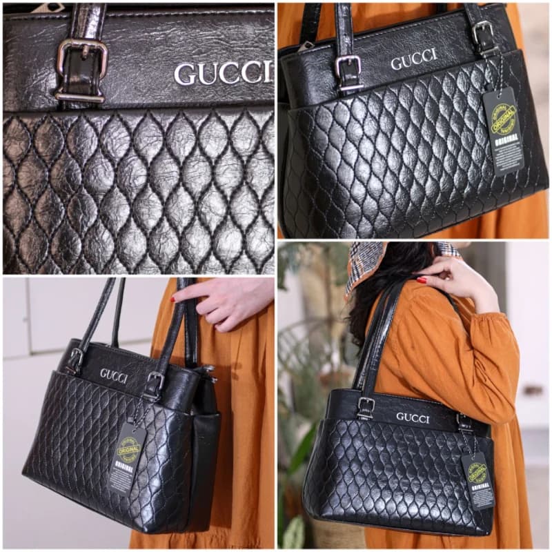کیف زنانه بزرگ طرح GUCCI — تصویر ۳