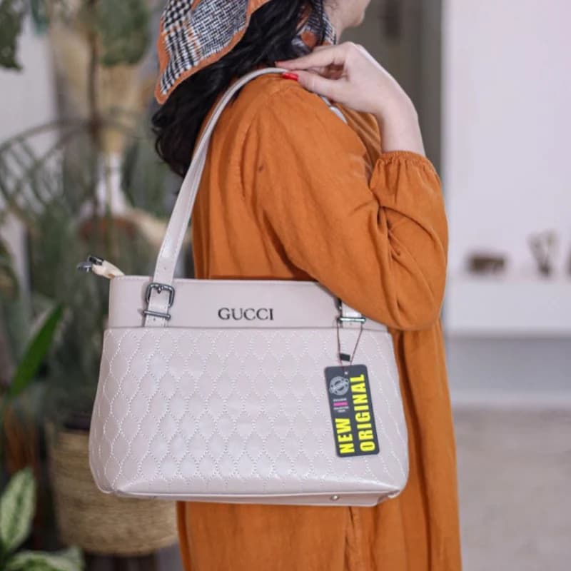 کیف زنانه بزرگ طرح GUCCI — تصویر ۵