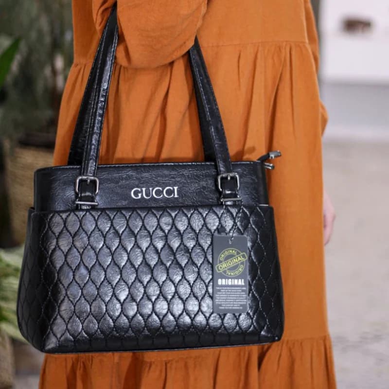 کیف زنانه بزرگ طرح GUCCI — تصویر ۷