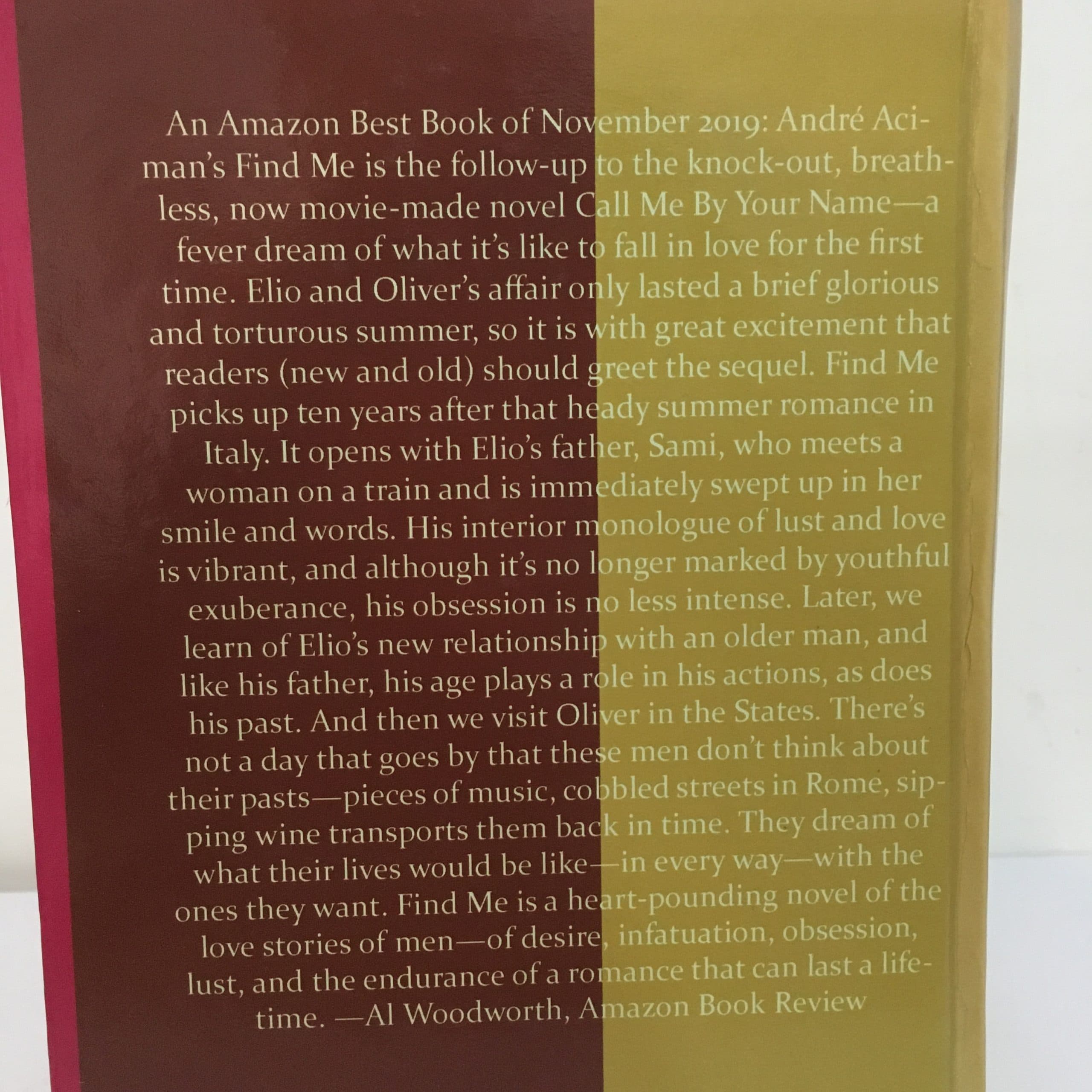 Find me by andré aciman — تصویر ۴