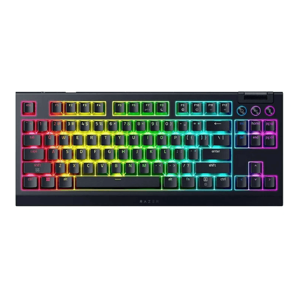 کیبورد بی‌سیم گیمینگ ریزر مدل BlackWidow V4 TKL HyperSpeed — تصویر ۳