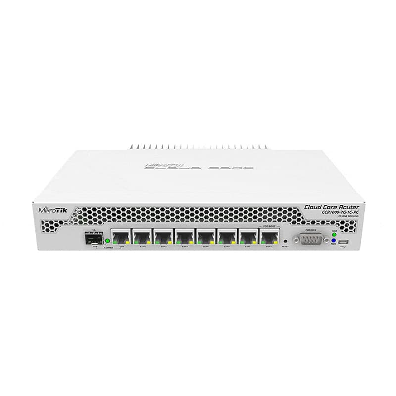 روتر میکروتیک CCR1009-7G-1C-PC در بازار شبکه