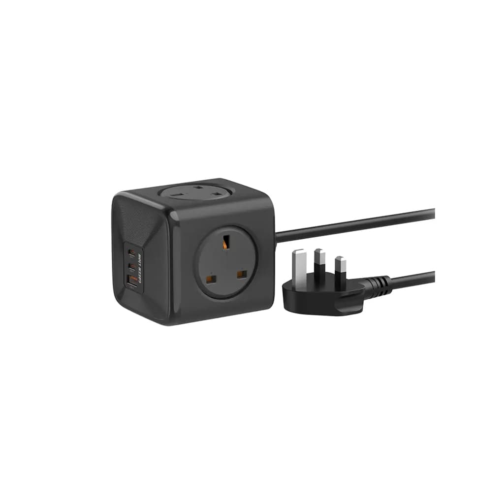 چندراهی برق گرین لاین Green Lion GN7N133WPS 7 In 1 Compact 33W PPS Power Socket — تصویر ۲