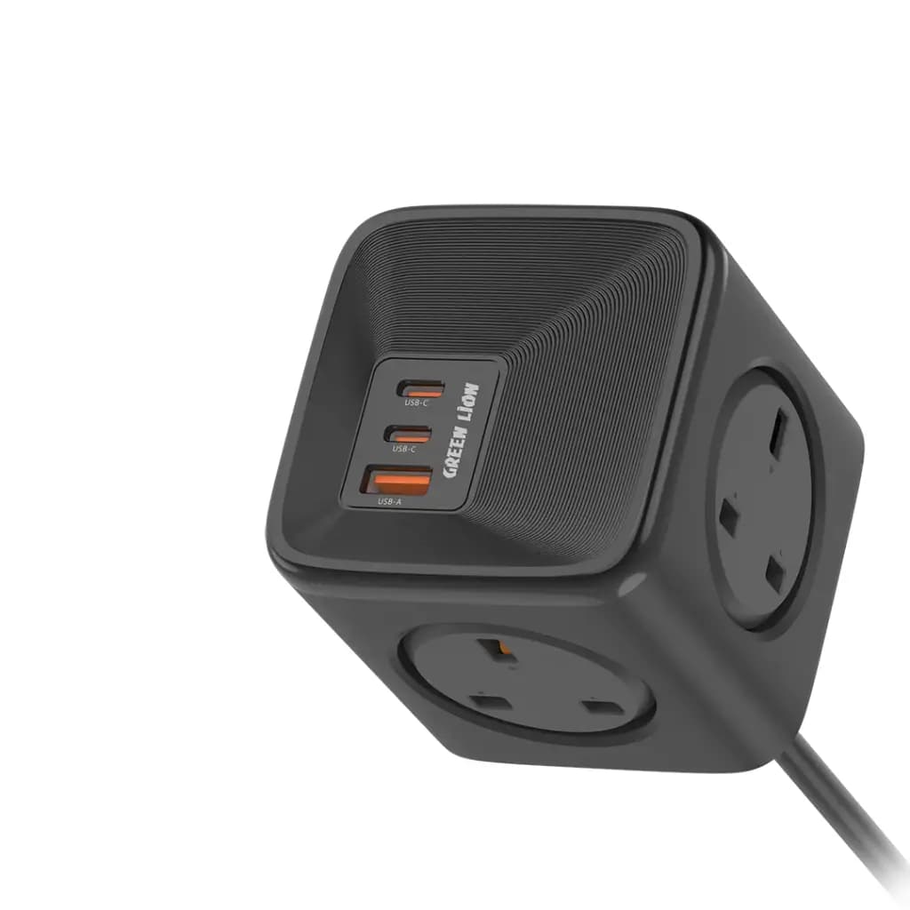 چندراهی برق گرین لاین Green Lion GN7N133WPS 7 In 1 Compact 33W PPS Power Socket — تصویر ۸
