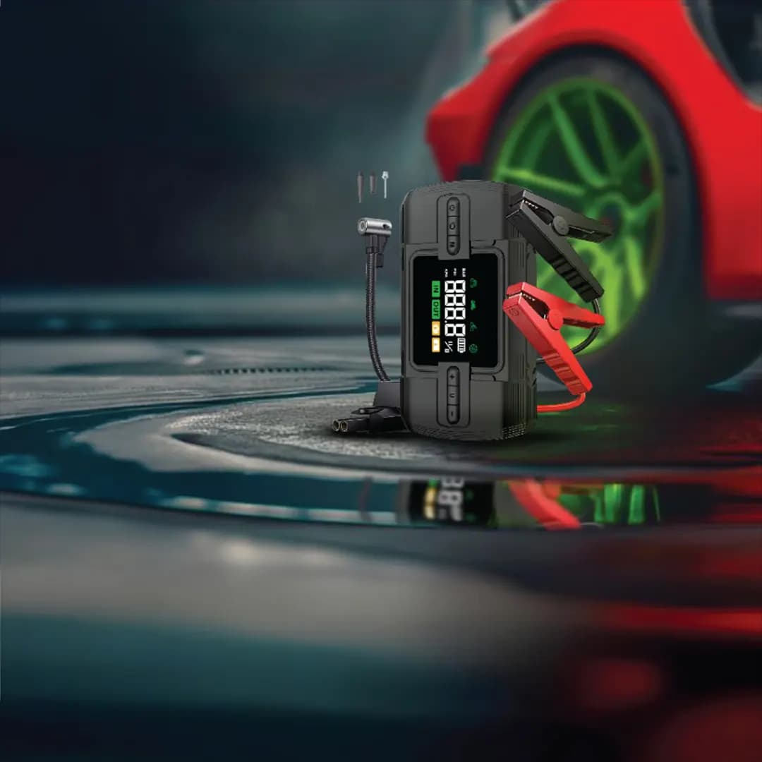 جامپ استارتر 12 ولت گرین لاین Green Lion GN12VJUST 12V Jump Starter 12000 mAh — تصویر ۶