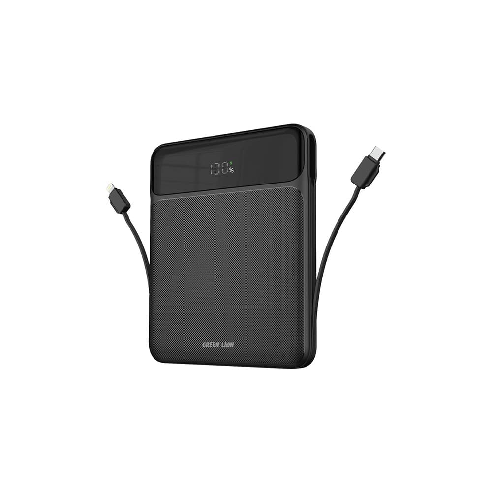 پاوربانک 120 واتی 20000 میلی آمپر گرین لاین Green Lion GNULTHIN20 Ultra Thin 120W 20000mAh Power Bank — تصویر ۲