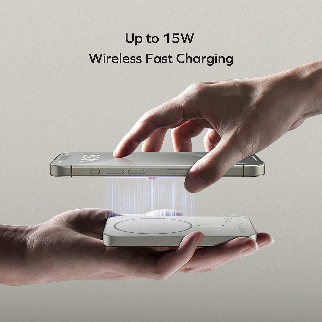 پاوربانک مگسیف مومکس Momax Q.Mag X 5000MAH Magnetic Wireless 116A — تصویر ۳